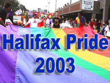 Same-sex marriage at Halifax Pride 2003 
