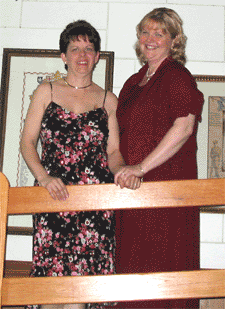 Lorraine Bullard and Deb Harper (Photo courtesy of the couple, 2003)