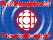 Outraged by CBC anti-gay marriage column