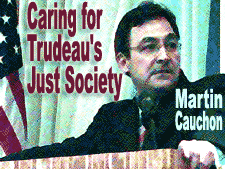 Martin Cauchon: Caring for Trudeau's Just Society (Photo by equalmarriage.ca, 2004)