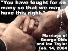 Same-sex marriage dominated this year's Valentine's Day:  Messages from leading advocates.