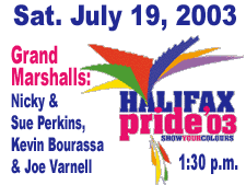 Link to our appearance at the Halifax Pride parade, July 19, 2021 (1:30 p.m.)
