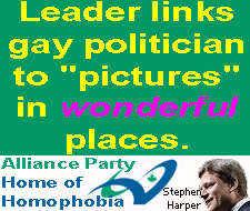Link to Alliance Party  (now known as the Conservative Party) website - Leader page