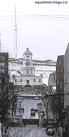 Citadel Hill, Halifax, Nova Scotia (Photo by equalmarriage.ca, 2002)