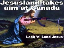 Jesusland takes aim at Canada