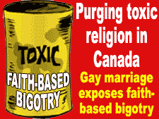 Purging toxic religion in Canada
