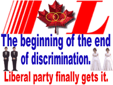 The beginning of the end of discrimination - Liberal party finally gets it.